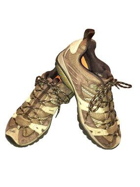 Merrell Siren Sport Espresso Hiking Shoes Size 8.5 Trail Vibram Bottoms Womens